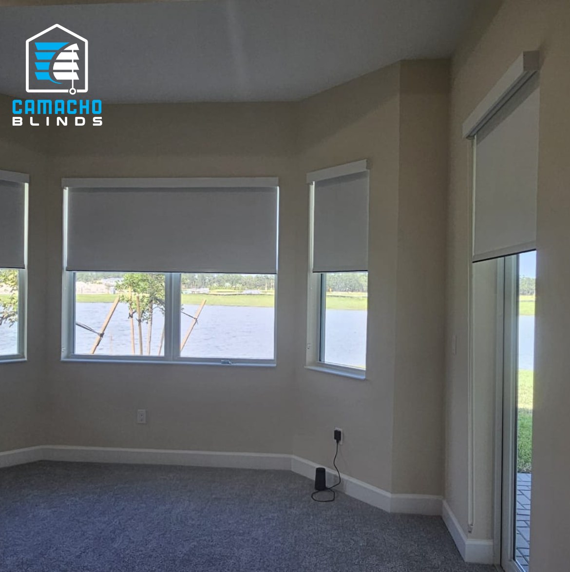 Recent blackout & dual shades installation by Camacho Blinds 10