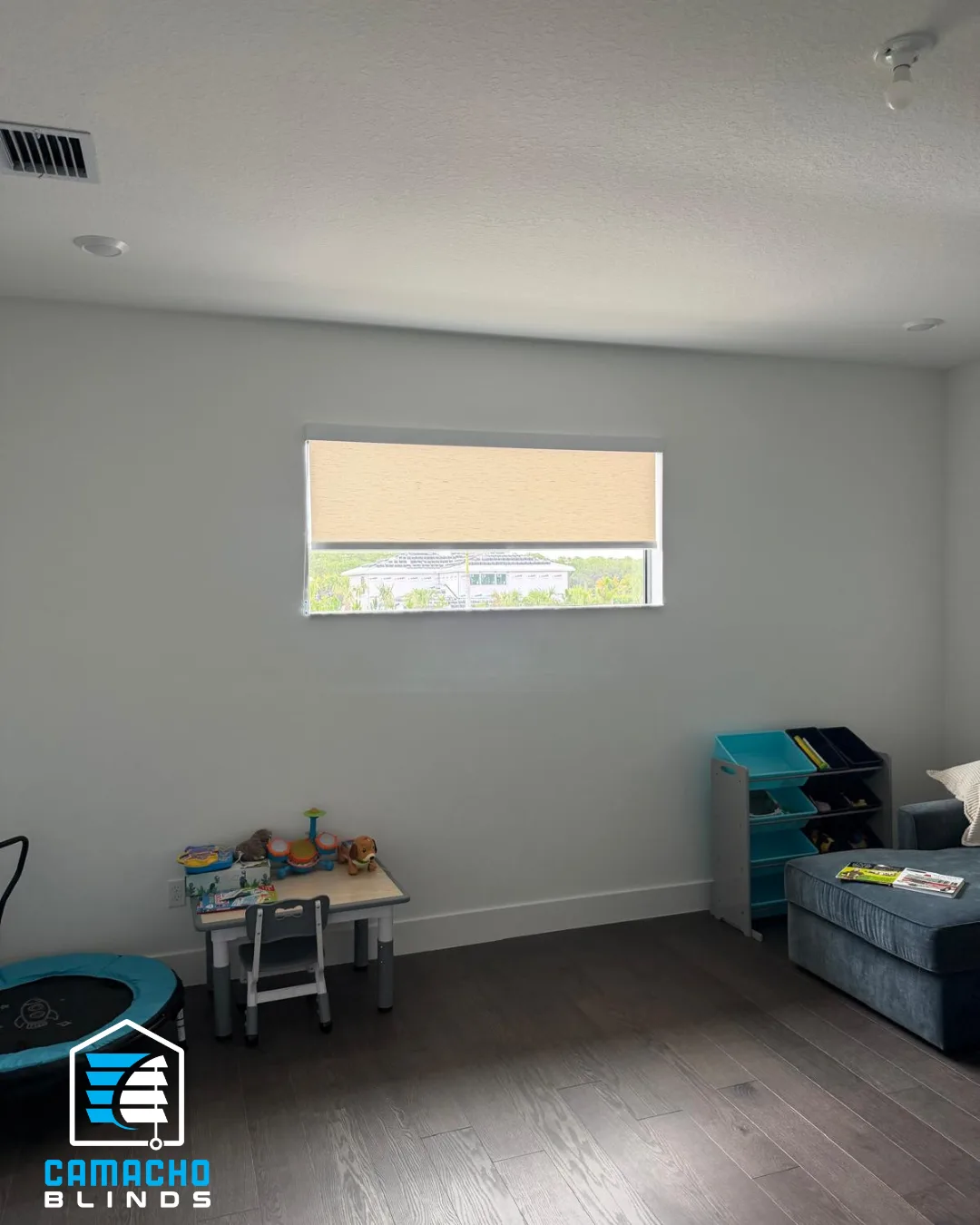 Roller Shades installation by Camacho Blinds, photo 4