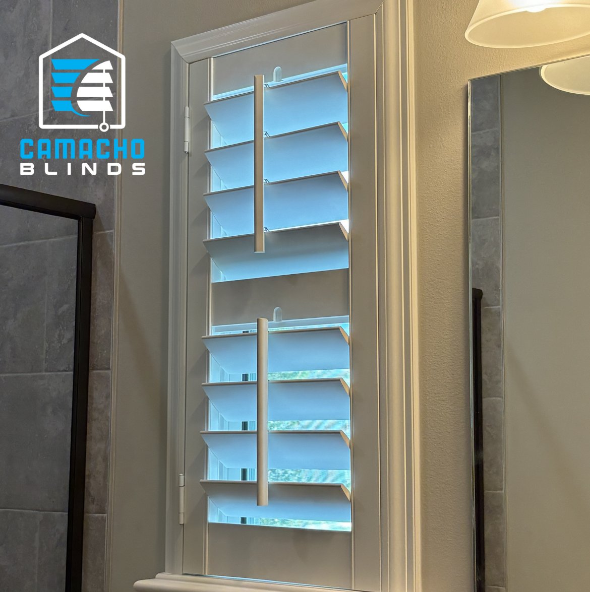 Recent plantation shutters installation by Camacho Blinds 6