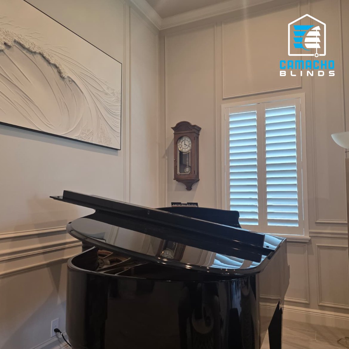 Recent plantation shutters installation by Camacho Blinds 16