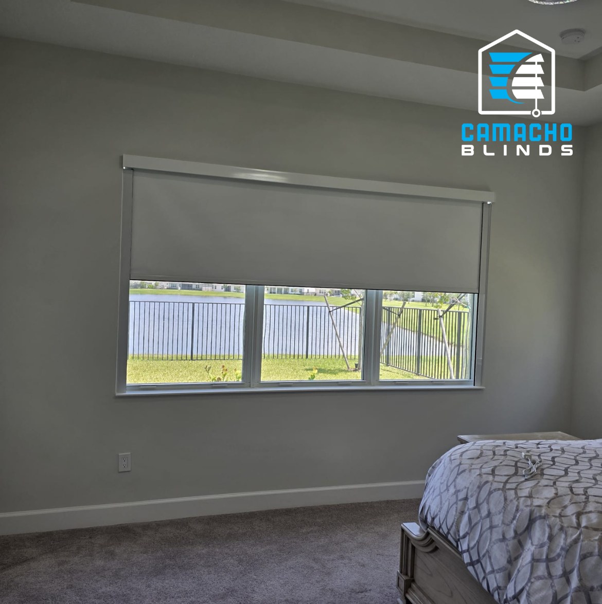 Recent blackout & dual shades installation by Camacho Blinds 17