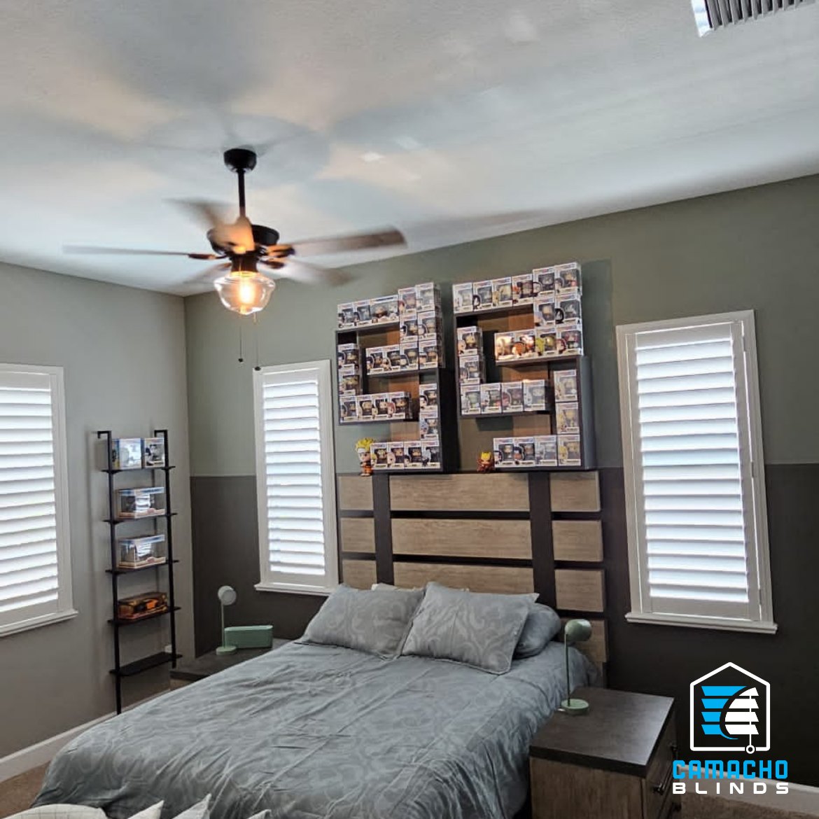 Recent plantation shutters installation by Camacho Blinds 13