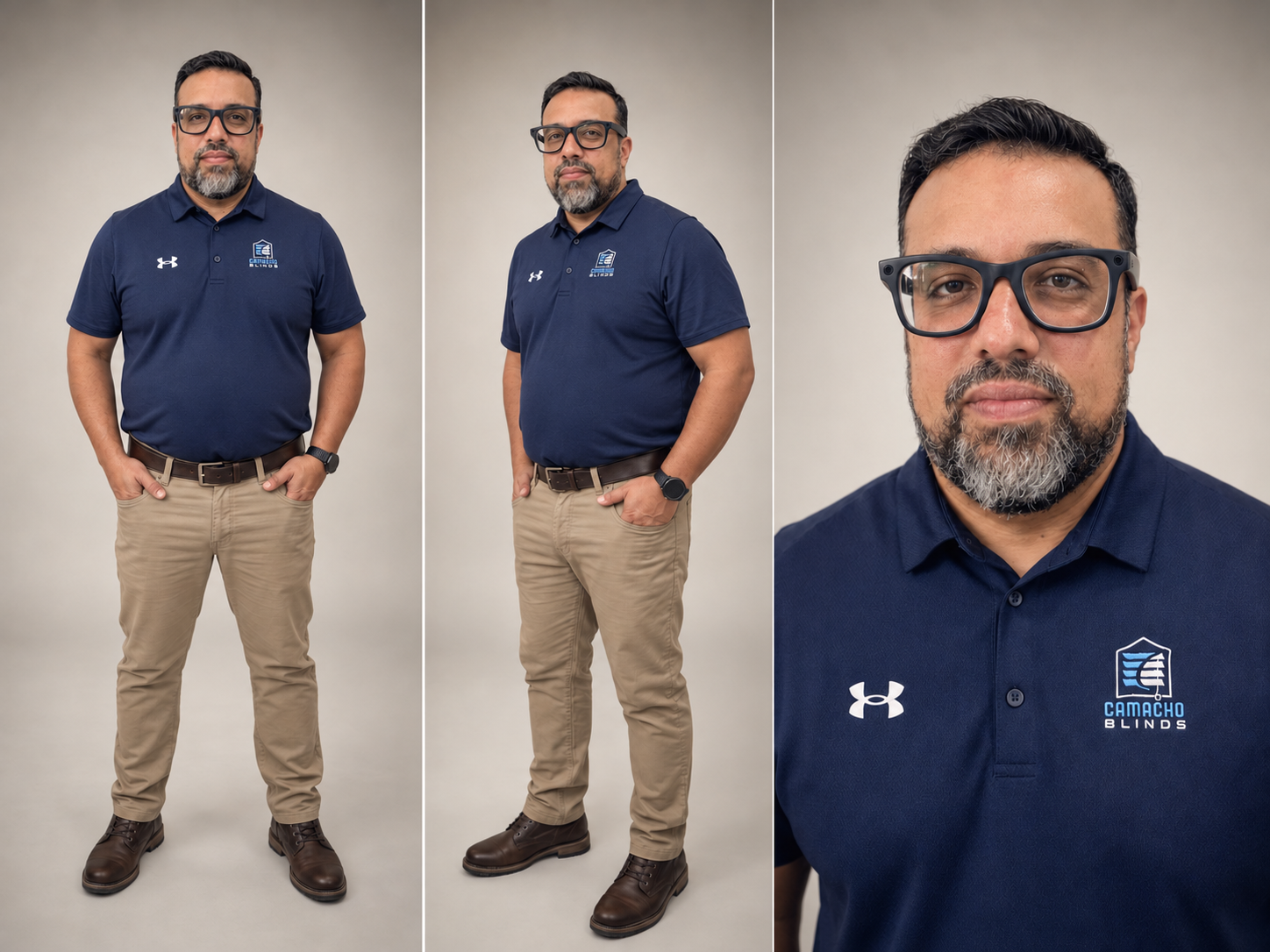 Felipe Camacho, owner of Camacho Blinds