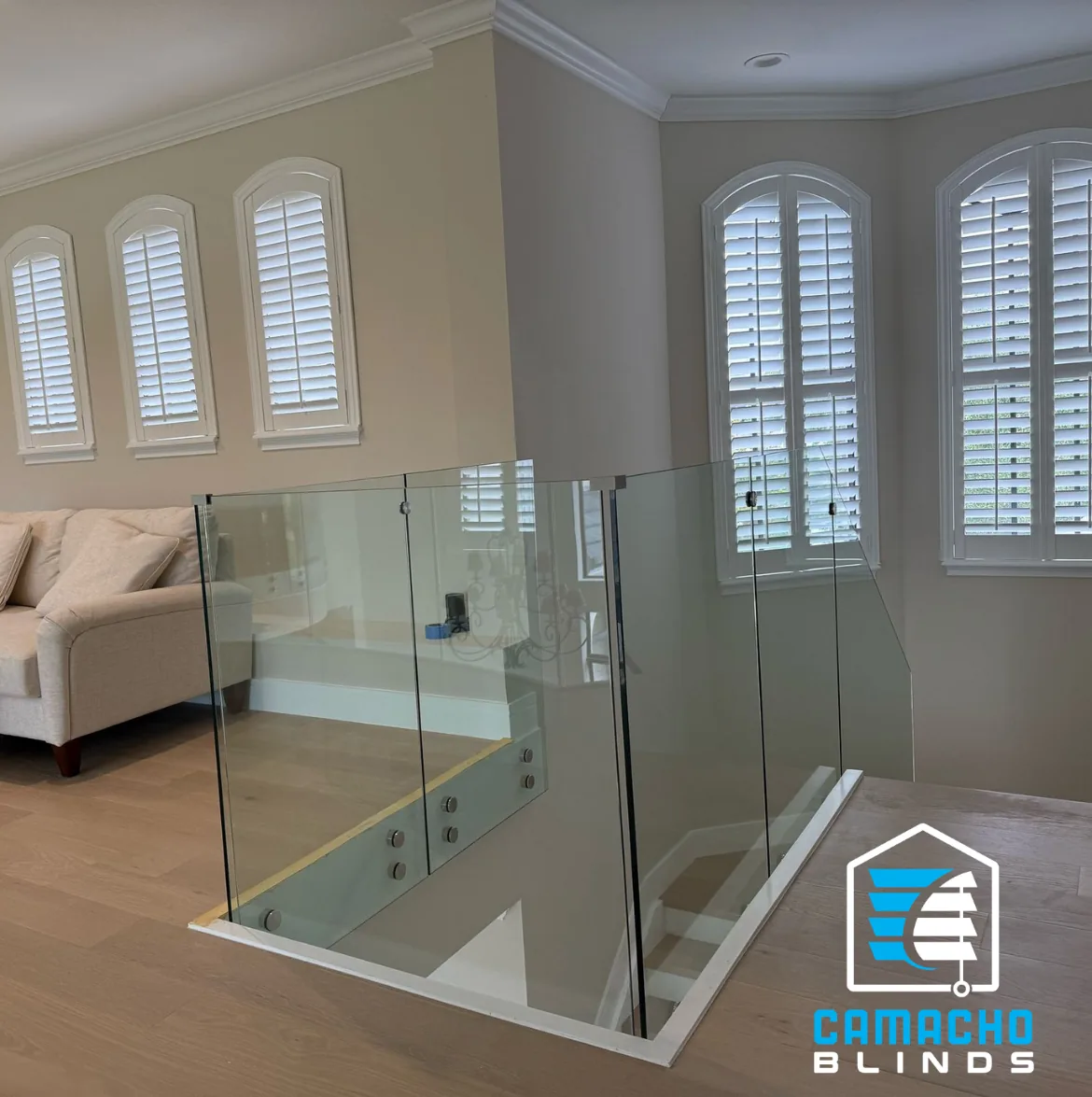 Plantation Shutters installation by Camacho Blinds, photo 1
