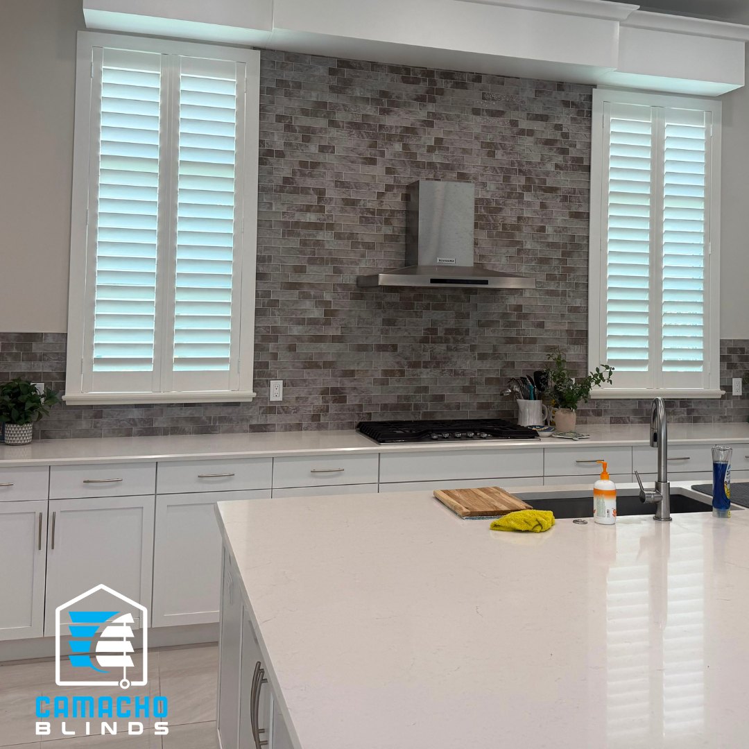 Recent plantation shutters installation by Camacho Blinds 18