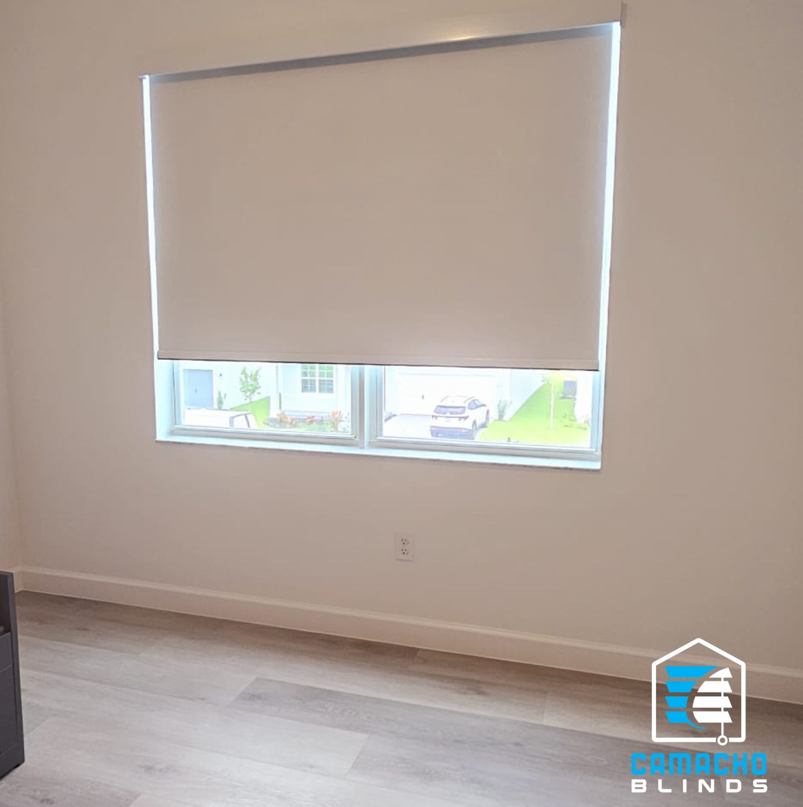 Recent blackout & dual shades installation by Camacho Blinds 9
