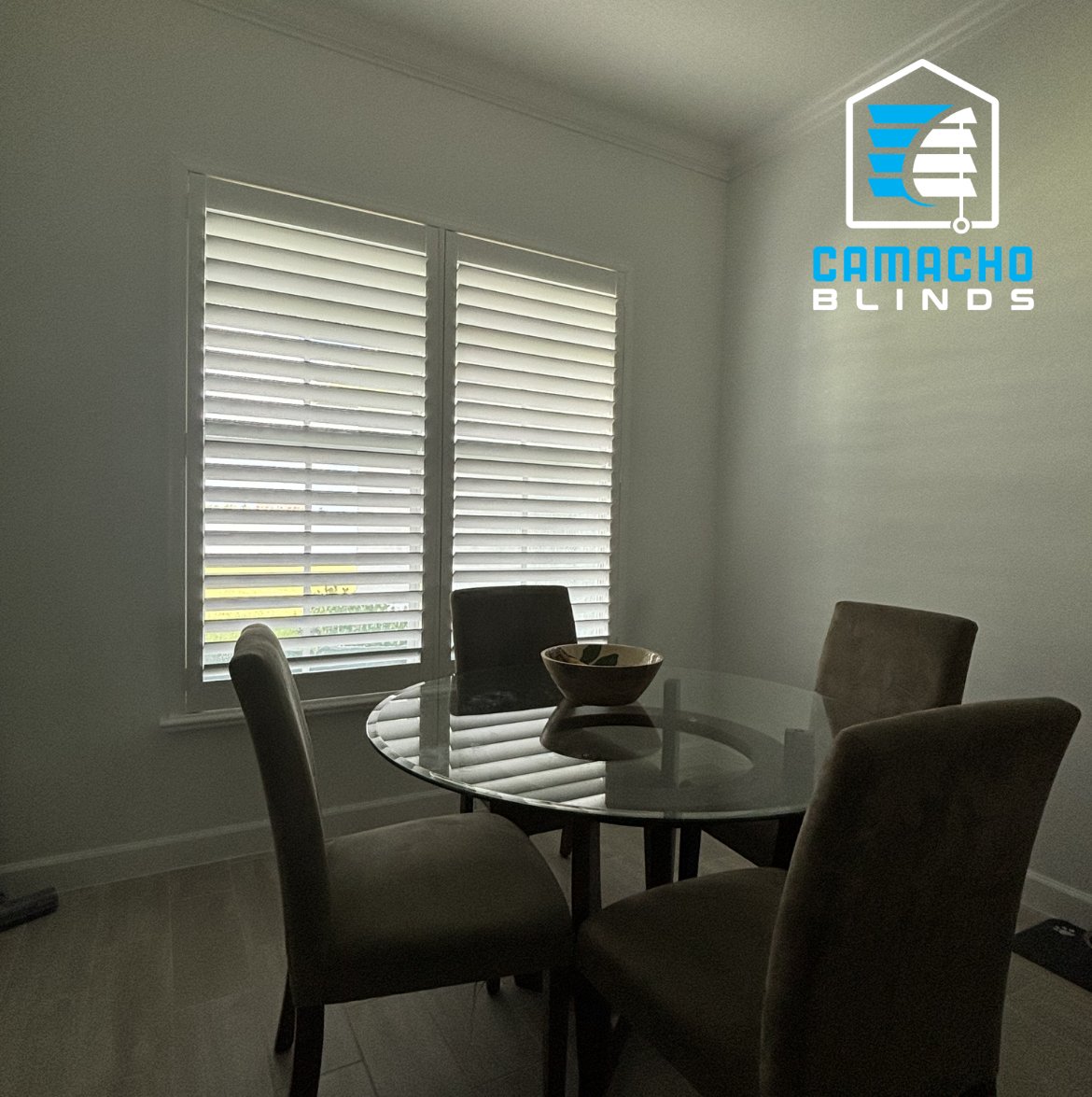 Recent plantation shutters installation by Camacho Blinds 7