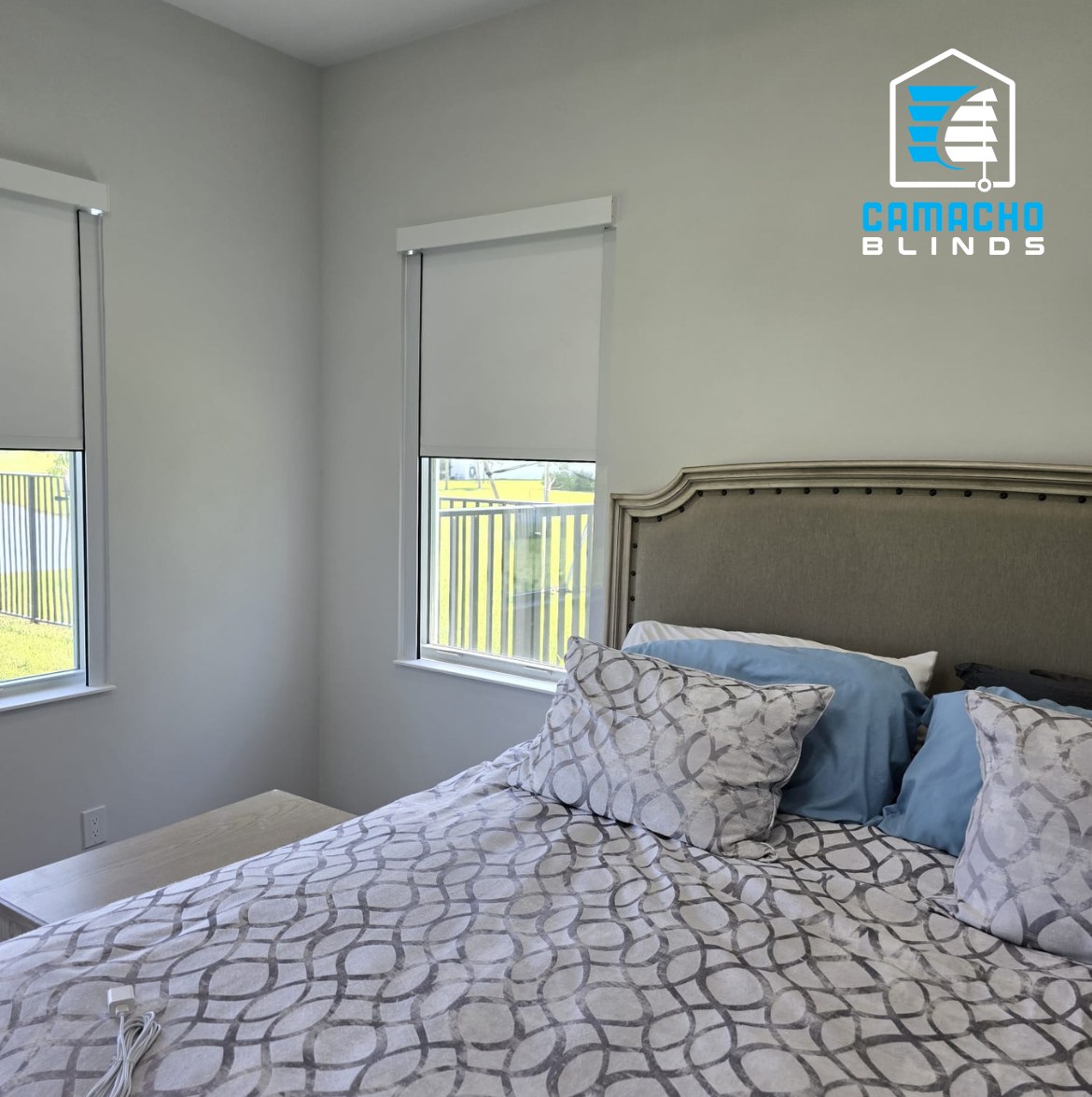 Recent blackout & dual shades installation by Camacho Blinds 16