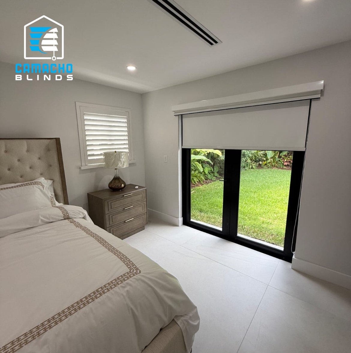 Recent blackout & dual shades installation by Camacho Blinds 11
