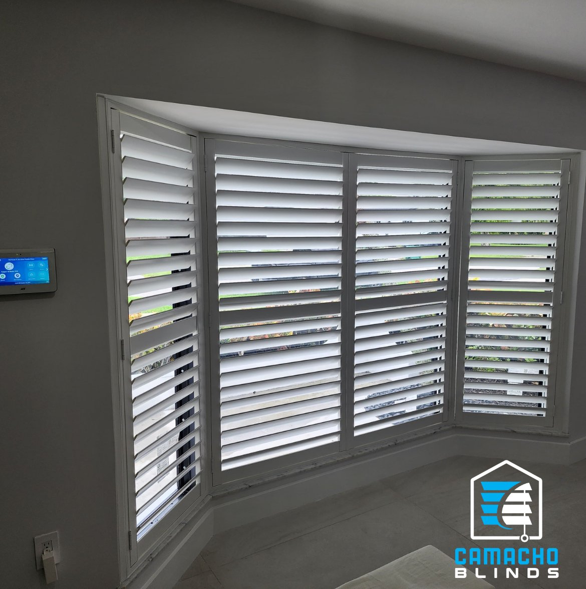 Recent plantation shutters installation by Camacho Blinds 5